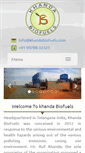 Mobile Screenshot of khandabiofuels.com